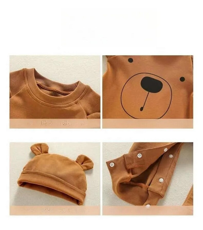 Rompers νεογέννητα φθινοπωρινά και χειμερινά απλά πλεκτά φαρδιά πουλόβερ κορμάκια & ολόσωμα σαλονάκια Fashion 0-2T