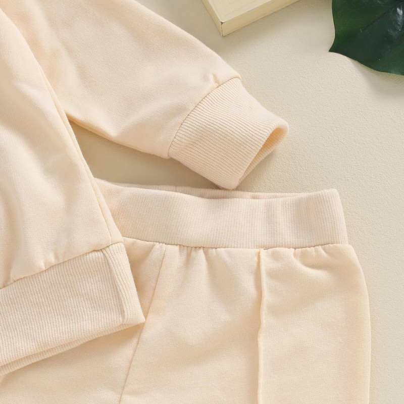 ma&baby 6M-5Y νήπιο βρέφος Παιδί Βρέφος αγόρια κορίτσια Ρούχα Σετ Μακρυμάνικα Μπλουζάκια Παντελόνια Casual Παιδικά Φθινοπωρινά Φόρμα