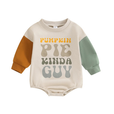 ma&baby 0-18M Απόκριες νήπιο Νεογέννητο μωρό αγόρι κορίτσι Rompers Επιστολή μακρυμάνικο ολόσωμη φόρμα Playsuit Κοστούμια Ρούχα