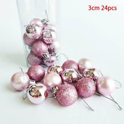 12/24/36db Karácsonyi bál Karácsonyfadísz Díszek Karácsonyi függő medál Otthoni parti újévi ajándék karácsonyi dekoráció