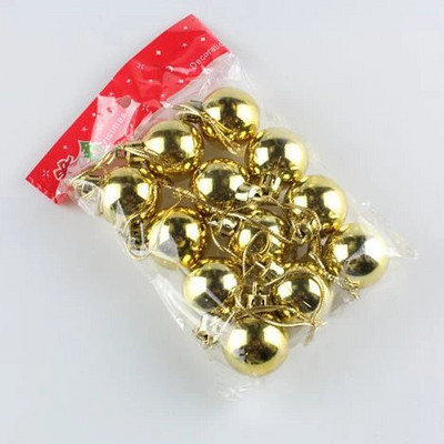 12/24/36db Karácsonyi bál Karácsonyfadísz Díszek Karácsonyi függő medál Otthoni parti újévi ajándék karácsonyi dekoráció