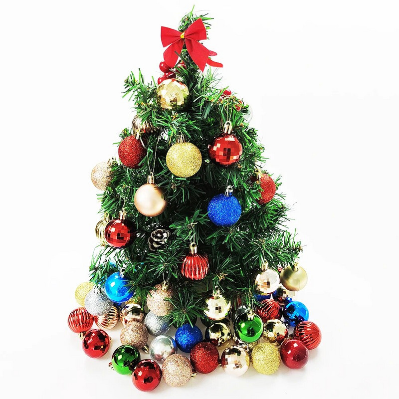 12/24/36db Karácsonyi bál Karácsonyfadísz Díszek Karácsonyi függő medál Otthoni parti újévi ajándék karácsonyi dekoráció