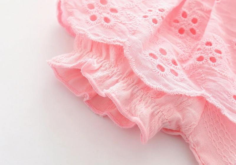 Ljetni bodi za djevojčice, dojenčad, kratki rukavi, kombinezoni za princeze, jednodijelna odjeća