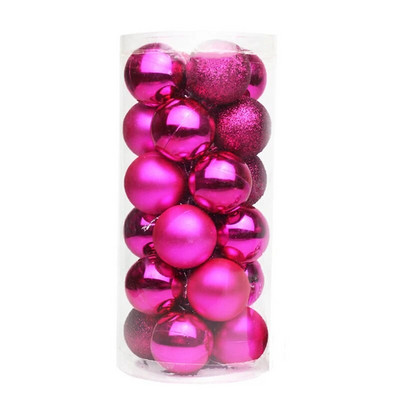 3/4/6 cm Ziemassvētku balle Ziemassvētku eglīšu rotājumi Ziemassvētku piekaramie piekariņi Balle Mājas ballītes noformējums 2022. gada Jaunais gads 2023 Navidad