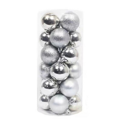 3/4/6 cm Ziemassvētku balle Ziemassvētku eglīšu rotājumi Ziemassvētku piekaramie piekariņi Balle Mājas ballītes noformējums 2022. gada Jaunais gads 2023 Navidad