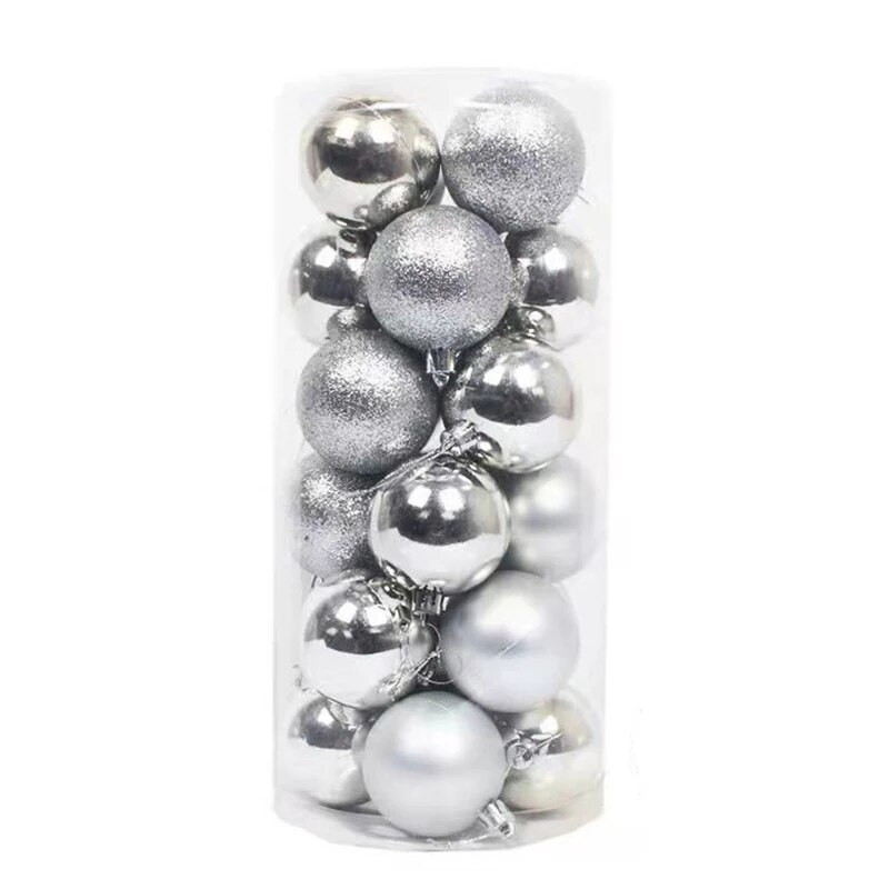 3/4/6 cm Ziemassvētku balle Ziemassvētku eglīšu rotājumi Ziemassvētku piekaramie piekariņi Balle Mājas ballītes noformējums 2022. gada Jaunais gads 2023 Navidad