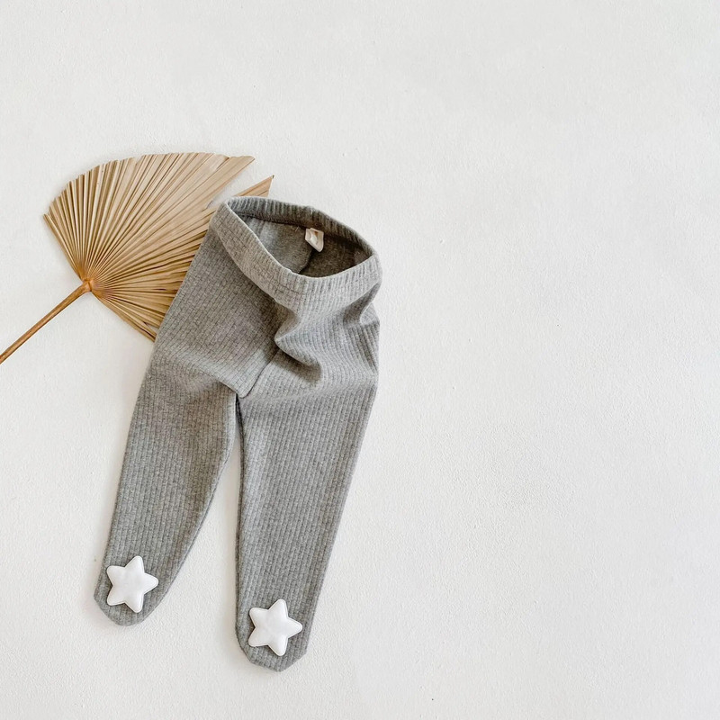 0-24M Νεογέννητο Παιδικό Βρεφικό Κορίτσια Αγόρια Ρούχα Χαριτωμένα Sweet Stars Καλσόν με στάμπα Κομψές βαμβακερές κάλτσες Stretch κολάν