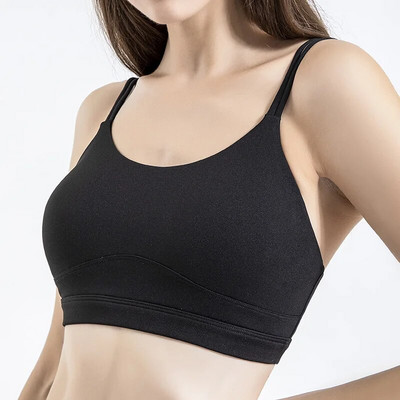 SOISOU Nylon Gym Yoga Fitness Γυναικεία σορτς Σετ Τέννις Φούστα γκολφ Σουτιέν αθλητικό σουτιέν Ποδηλατικό σορτς ελαστικό αναπνεύσιμο γυναικεία ρούχα