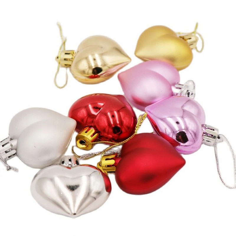 Božićne kuglice od 24 komada Božićni ukrasi za božićno drvce Božićni privjesci Ukrasi za svečanosti 2024. Božićni ukrasi za dom