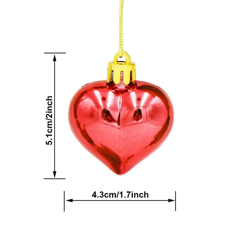 Božićne kuglice od 24 komada Božićni ukrasi za božićno drvce Božićni privjesci Ukrasi za svečanosti 2024. Božićni ukrasi za dom