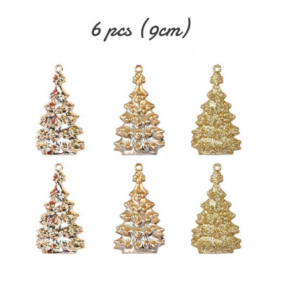 3cm 36/6τμχ Χριστουγεννιάτικη Μπάλα Διακόσμηση Χριστουγεννιάτικο Δέντρο Στολίδια Κρεμαστό Κρεμαστό Μπάλα Χιονονιφάδα Σπίτι Πάρτι Πρωτοχρονιάτικο Δώρο Navidad