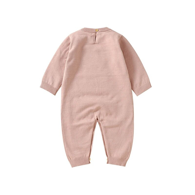 Δώρο για τις γιορτές του Πάσχα Μακρυμάνικα βρεφικά κοριτσάκια ανοιξιάτικα και φθινοπωρινά μπλουζάκια 1-18 μηνών Rabbit print Φορμάκι νεογέννητου βρεφικής φόρμας