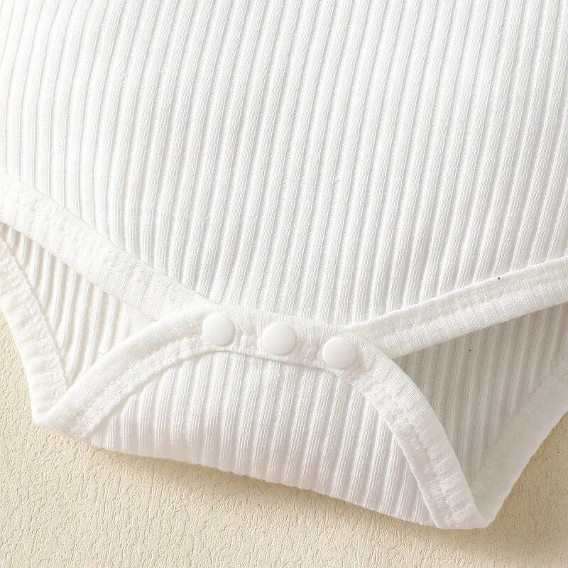 0-24M Ανοιξιάτικο φθινόπωρο σετ βρεφικών ρούχων για κοριτσάκια Παπιγιόν Φορτ μανίκι Φούστα μονόχρωμη Φούστα για βρέφη Ρούχα μόδας