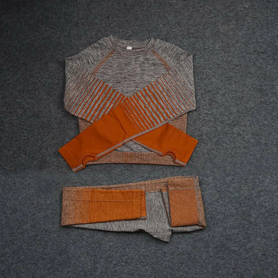 2 τμχ Σετ γιόγκα χωρίς ραφές Γυναικεία Αθλητικά Ρούχα Γυμναστικής Γυναικεία Αθλητικά Κοστούμια Ρούχα γυμναστικής Push Up Κολάν