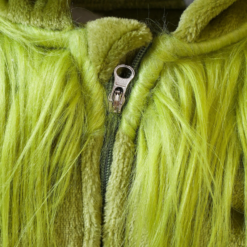 ma&baby 0-24M Božićni kombinezon za novorođenče, djevojčice i dječake, dugih rukava, zelene plišane gaćice, božićni kostimi, odjeća za bebe D05