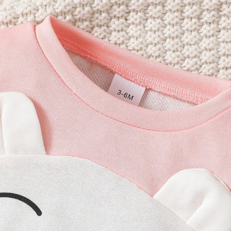 Zima Jesen Ležerna nova odjeća za djevojčice Odjeća Modni trenirke dugih rukava sa životinjskim printom Majice s elastičnim hlačama