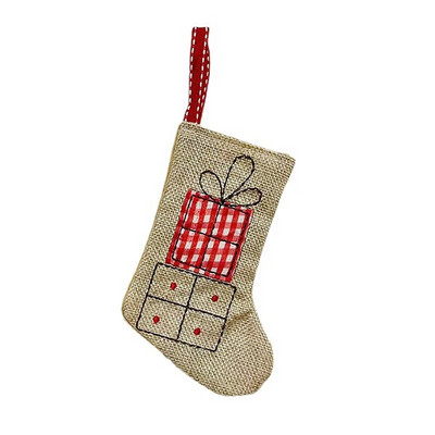 Χριστουγεννιάτικες κάλτσες 1 τεμ. Χριστουγεννιάτικη τσάντα δώρου Χριστουγεννιάτικη τσάντα με μήλο Χριστουγεννιάτικα στολίδια Χριστουγεννιάτικο δέντρο Σακί Πρωτοχρονιάτικη τσάντα καραμέλα Διακοσμήσεις σπιτιού