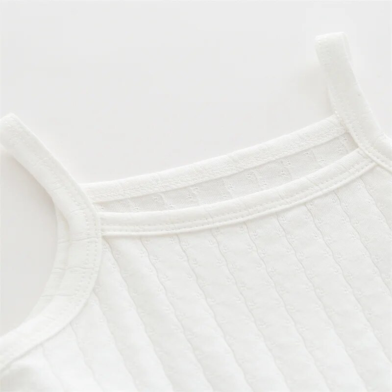 Nyomtatott szív nyár ősz újszülött kislány ruhakészletek hosszú ujjú vékony fényvédő felsők + mellény ruharuhák