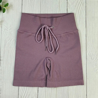 Bezšuvju Jogas Komplekts Sporta Uzvalks Sieviešu Treniņa Apģērbs Sporta zāle Rāvējslēdzējs Īsām Piedurknēm Crop Tops Savelkams Šorti Sporta Šorti Fitnesa Sporta apģērbs