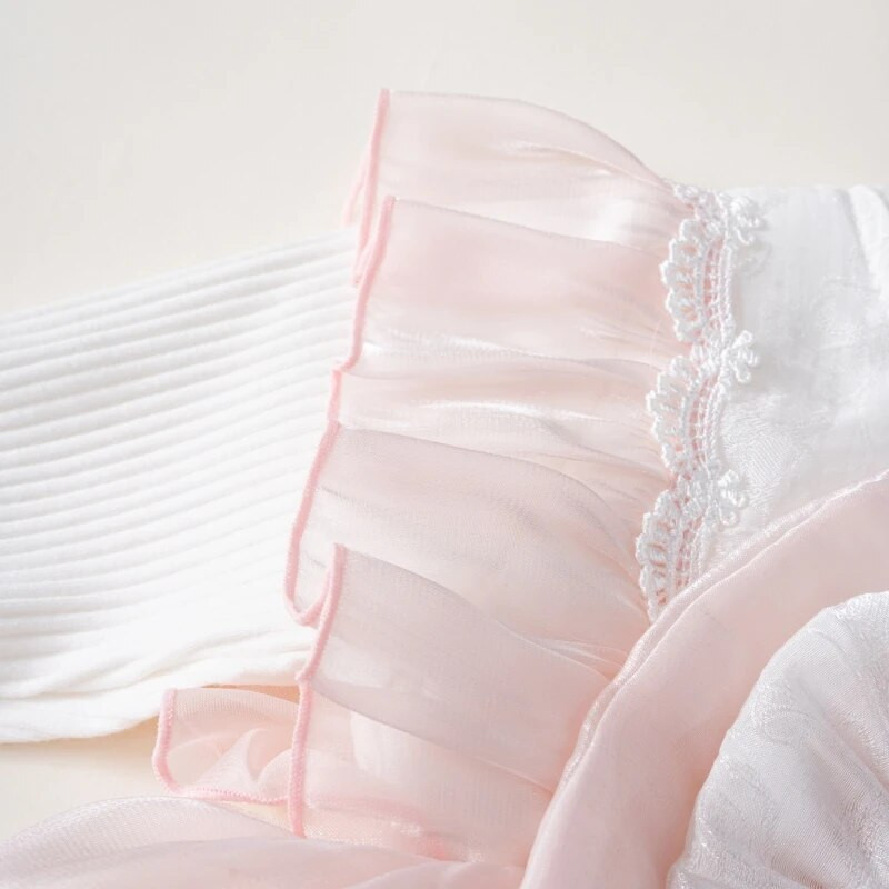 Haljine za djevojčice princeza s velikom mašnom Proljeće Jesen Čipkana haljina za krštenje Haljina za krštenje Odjeća za djevojčice