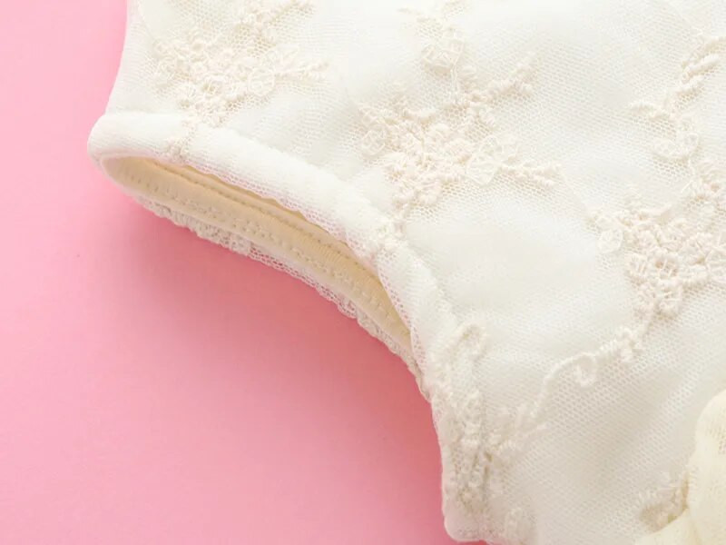 Καλοκαιρινό νεογέννητο κοριτσάκι Δαντελένιο φόρεμα παλάτι Βαπτιστικό πάρτι νυφικά Πριγκίπισσα κορίτσια ρούχα με κορδέλες