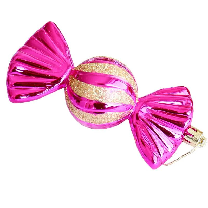 3 buc/cutie ornament de minge de Crăciun Balice înghețată forme bomboane brad de Crăciun pandantive suspendate acasă petrecere decor de Crăciun