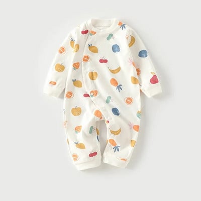 Jaundzimušā bērna apakšā kāpšanas drēbes Rudens pidžamas Super Cute Baby Bodysuit pavasaris un rudens