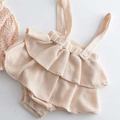 Melario, 2kom preslatka proljetna odjeća za novorođenčad za djevojčice, ležerna cvjetna odjeća za djevojčice, malene djevojčice, kombinezon s volanima, jesen