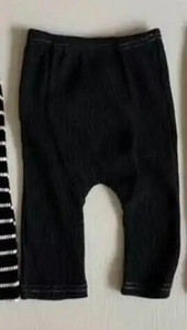 Bērnu mīkstas kokvilnas legingi elastīgs viduklis jaundzimušie zēni meitenes zeķubikses svītras izdilis toddler bikses rudens ziemas bērnu bikses