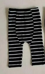 Bērnu mīkstas kokvilnas legingi elastīgs viduklis jaundzimušie zēni meitenes zeķubikses svītras izdilis toddler bikses rudens ziemas bērnu bikses