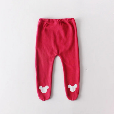 Bowknot/pele margintos pėdkelnės mergaičių antblauzdinės rudeninės 100% medvilnės vaikiškos pėdkelnės mergaitėms kojinės vaikiškos kelnės 0-2