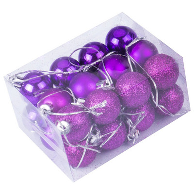 Χριστουγεννιάτικα στολίδια με μπάλα 24 τμχ 2`` Νέο Χριστουγεννιάτικο Δέντρο Χριστουγεννιάτικο Διακόσμηση Μπαλών Μπιχλιμπίδια Κρεμαστό στολίδι για πάρτι