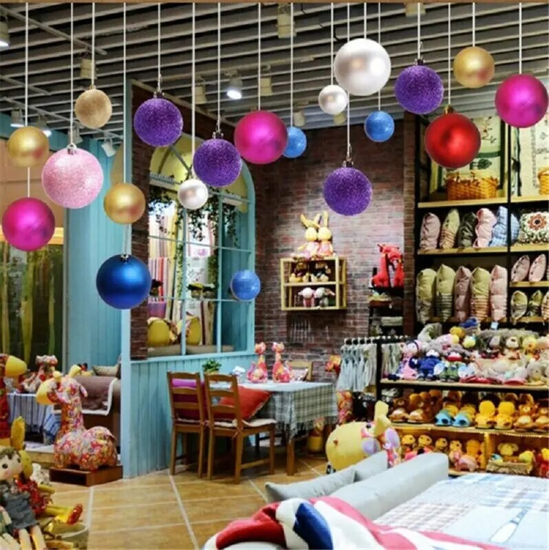 Χριστουγεννιάτικα στολίδια με μπάλα 24 τμχ 2`` Νέο Χριστουγεννιάτικο Δέντρο Χριστουγεννιάτικο Διακόσμηση Μπαλών Μπιχλιμπίδια Κρεμαστό στολίδι για πάρτι