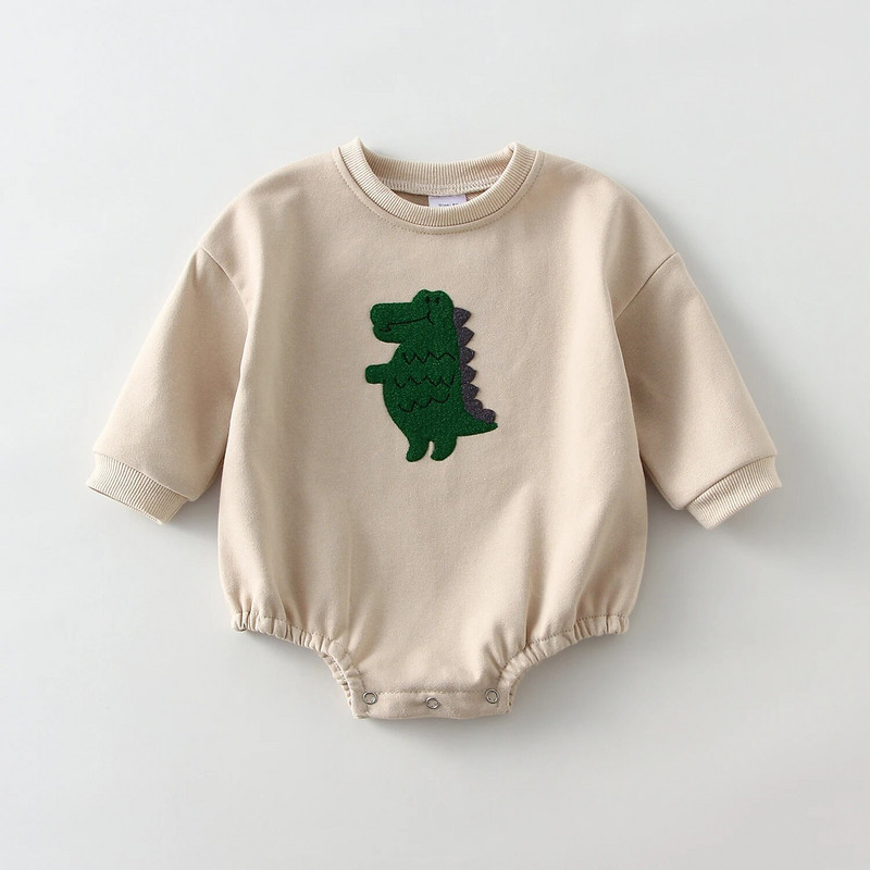 Βρεφική φόρμα για νεογέννητο αγόρι, ανοιξιάτικα, φθινοπωρινά, βρεφικά ρούχα για κορίτσι, μαλακή βαμβακερή φόρμα για μωρά Ολόσωμη βρεφική φόρμα 0-24 μηνών