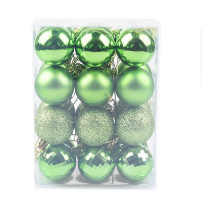 Ukrasi od božićnih kuglica od 4 cm Zlatno Crveno Zeleno Plavo Božićno drvce Blagdanski ukrasi Božićni privjesak Blagdanska dekoracija