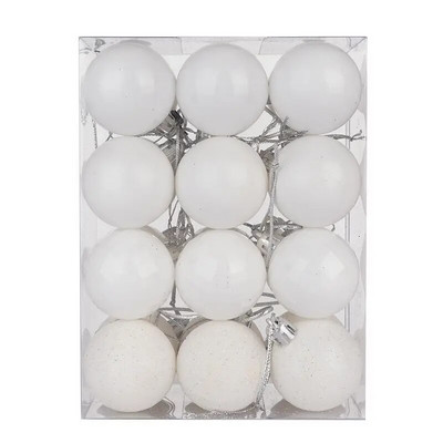 Ukrasi od božićnih kuglica od 4 cm Zlatno Crveno Zeleno Plavo Božićno drvce Blagdanski ukrasi Božićni privjesak Blagdanska dekoracija