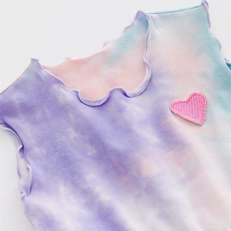 Bandhnu Ljetna haljina za novorođenče za djevojčice Pricness Mrežaste haljine za zabave za djevojčice Odjeća za dojenčad