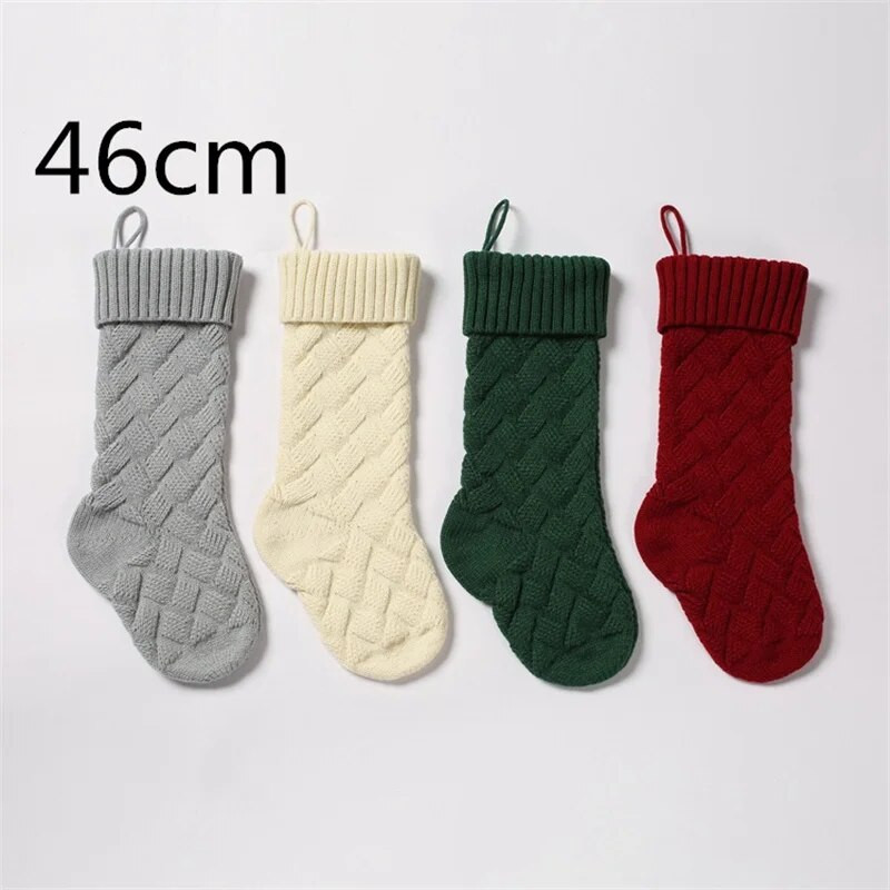 Kootud jõulusukad Sokid jõulukink Kommikotid Jõulukaunistused koju Rippuvad jõulupuuehted Uusaasta 2023