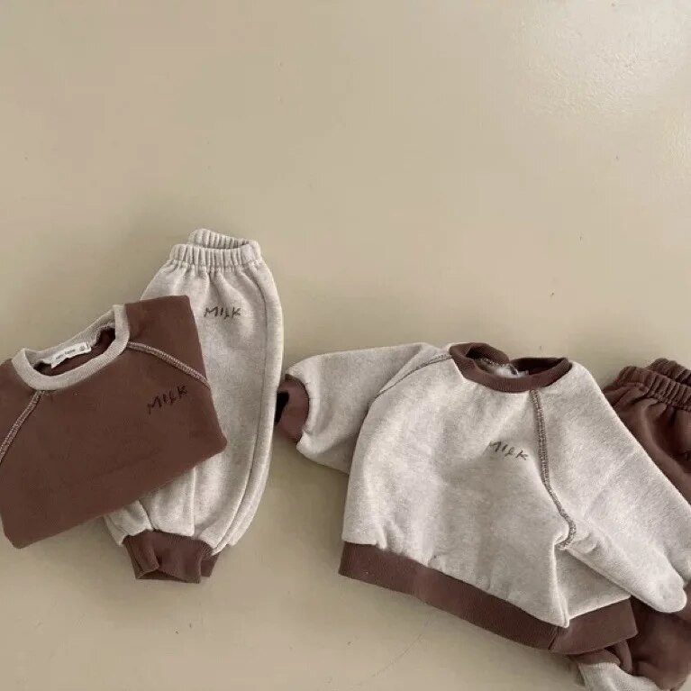 Παιδικά Παντελόνια Φθινόπωρο Χειμώνας Μωρό Αγόρια Κορίτσια Φλις Παντελόνι Μονόχρωμο Παχύ νήπιο Ζεστό Casual Παντελόνι Παιδικό Φούτερ 0-3Y