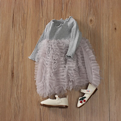 Haljina za novorođenčad Haljine za novorođenčad Haljine za djevojčice Pamuk Jesenska odjeća za princeze dugih rukava 0 3 6 12 mjeseci