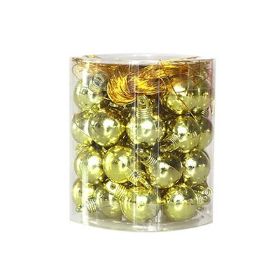 Κουτιά 1,5cmx40pcs Διάφορα στολίδια Χριστουγεννιάτικης μπάλας Εποχιακή διακόσμηση Κρεμαστό σετ για στολισμό χριστουγεννιάτικων μπάλες