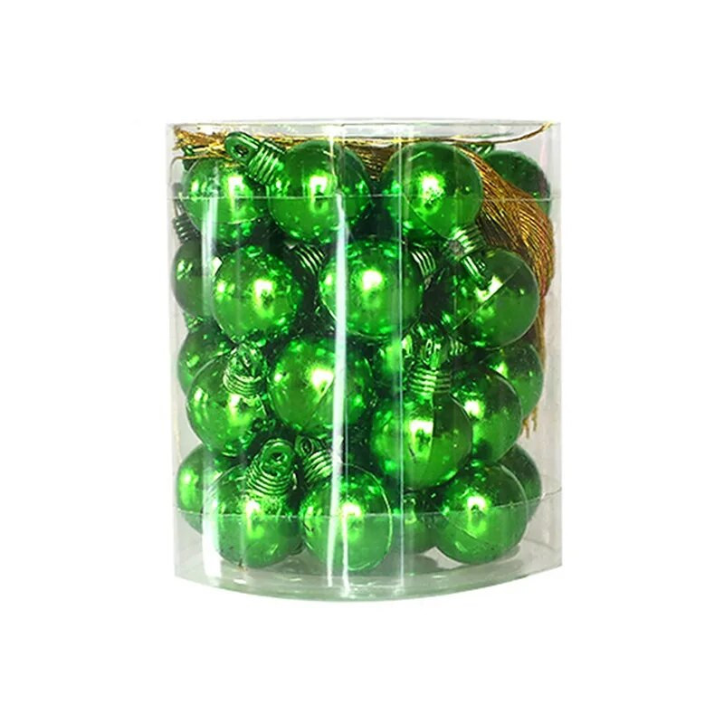 Κουτιά 1,5cmx40pcs Διάφορα στολίδια Χριστουγεννιάτικης μπάλας Εποχιακή διακόσμηση Κρεμαστό σετ για στολισμό χριστουγεννιάτικων μπάλες
