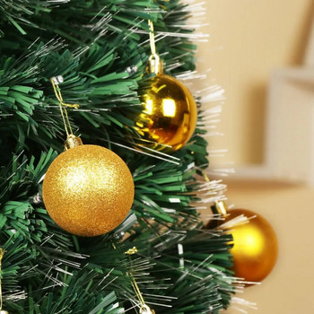 24 τμχ 3/4/6 εκ. Πλαστικά χειροτεχνήματα DIY Δώρα Διακόσμηση σπιτιού Διακόσμηση χριστουγεννιάτικου δέντρου Κρεμαστό χριστουγεννιάτικο μπιχλιμπίδι με μπάλα