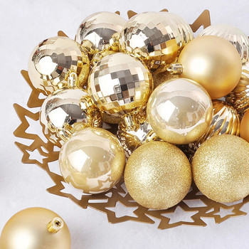 36 τμχ 3 εκατοστά Καλά Χριστούγεννα Πλαστική Μπάλα Κόκκινο Χρυσό Ασημί Χρώμα Πλαστικές Μπάλες Κρεμαστό Μπάλες Diy Χριστουγεννιάτικες Προμήθειες Χριστουγεννιάτικου Δέντρου Μπάλα
