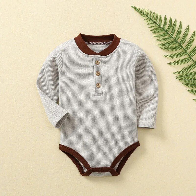 Βρεφικές φόρμες για αγόρι 3-24 μηνών για κορίτσι με μακρυμάνικο Onesies Λευκό νεογέννητο βαμβακερό ρόμπα Δωρεάν αποστολή Παιδικά ρούχα
