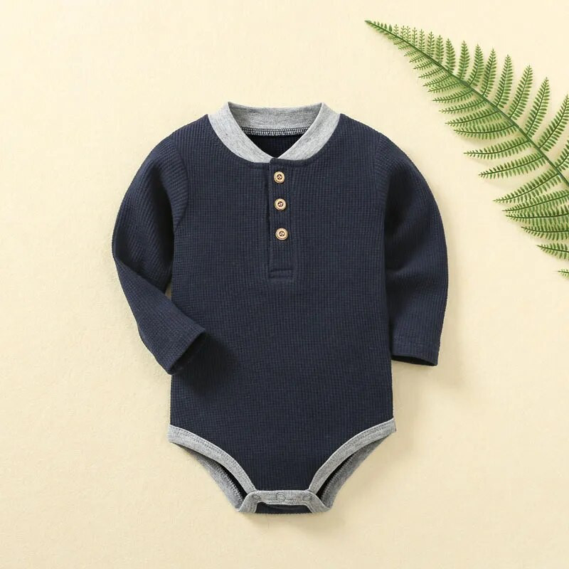 Βρεφικές φόρμες για αγόρι 3-24 μηνών για κορίτσι με μακρυμάνικο Onesies Λευκό νεογέννητο βαμβακερό ρόμπα Δωρεάν αποστολή Παιδικά ρούχα