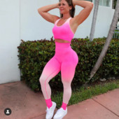 Női sport tornaterem leggings jóga szett Sport melltartó Fitness nyakkendőfesték varrat nélküli leggings edzés Női ruhák Conjunto aktív öltönyök