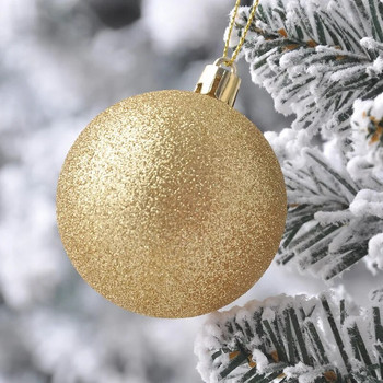24 τμχ Χριστουγεννιάτικη μπάλα Χριστουγεννιάτικη διακόσμηση Χριστουγεννιάτικα στολίδια κρεμαστά στολίδια για το σπίτι Navidad Πρωτοχρονιά 2023 Διακόσμηση προμήθειες Αξεσουάρ