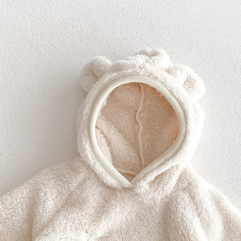 Zimske korejske dječje štrample od flisa, topli kombinezon za dječake, crtani kombinezon za djevojčice, topla kombinezona s kapuljačom i džepom od kašmira