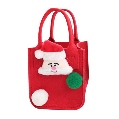 Χριστουγεννιάτικα στολίδια Κινούμενα σχέδια Άγιος Βασίλης Χιονάνθρωπος Άλκη Τσάντα δώρου Καλά Χριστουγεννιάτικη διακόσμηση Παιδική τσάντα δώρου Τσάντα καραμέλα Χριστουγεννιάτικη τσάντα